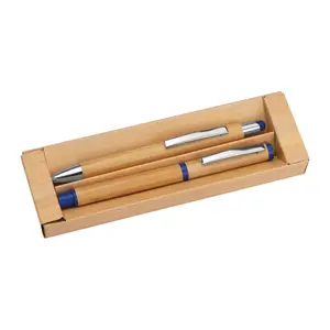 Set de scris din bambus