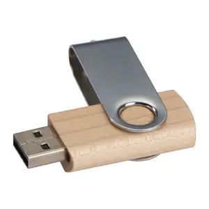 Pendrive USB Twist lemn-8GB