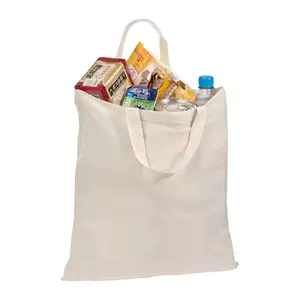 Short-handled shopping bag